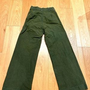 JESSE KAMM SAILOR PANT, green, sz6